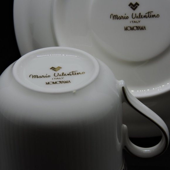 Mario Valentino - Momoyama Coffee Cup / Saucer Set (Set of 2) - Picture 9 of 9